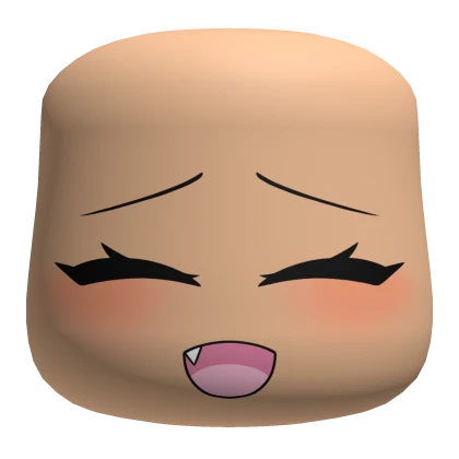 Cute Happy Cheeks Head - Light