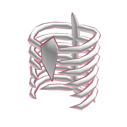 Light Pink Skeleton Ribcage