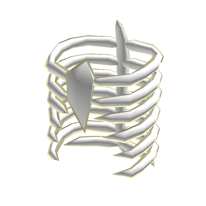 Light Yellow Skeleton Ribcage