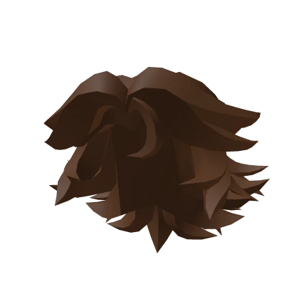 Brown Blocky WolfCut V2