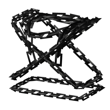 Rough Steel Black Body And Neck Chains v2