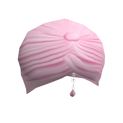 Pink Bejeweled Turban