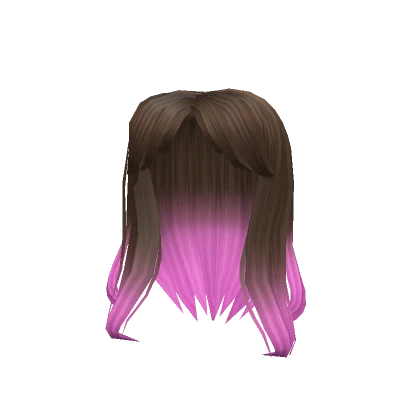 Trendsetter Curtain Bangs Brunette/Pink