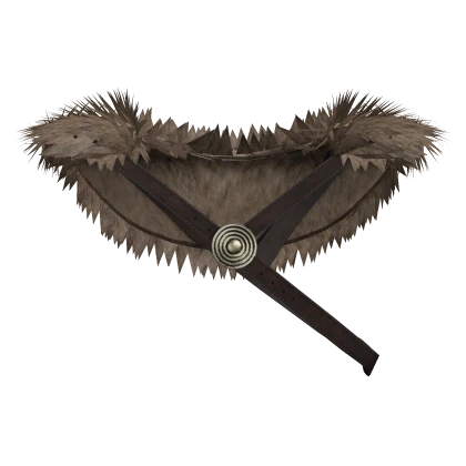 Viking Fur Collar - Brown [1.0 Girl Torso]