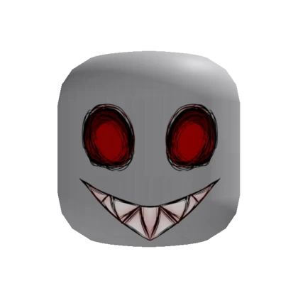 Crazy Scary Devious Smile Face