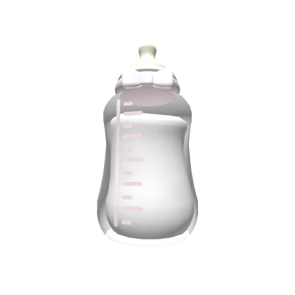 ♡ : kawaii pink milk bottle w/ bow