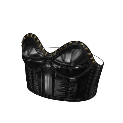 Black Latex Bustier