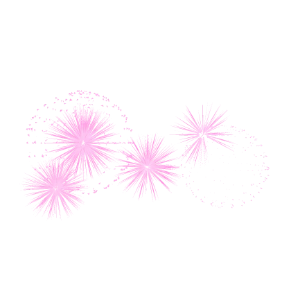 Pink Firework Sparkle [ Happy New Year ]