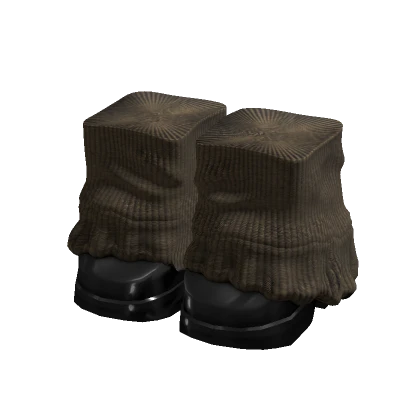 grunge brown doll platform y2k shoes + leg warmers