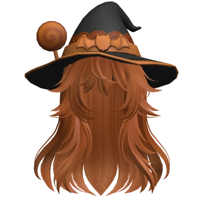 🎃 Halloween Girl Orange Hair