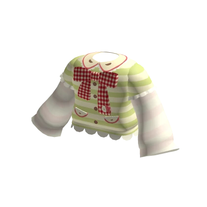 cute igari mori kei apple bug sweater