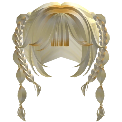 Blonde & Orange Jasmine Braided Hair