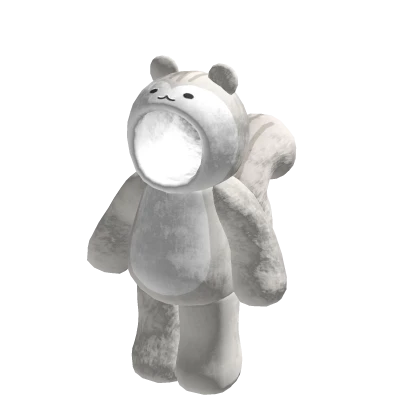 🍀White Chipmunk Plushie Onesie