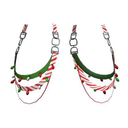 Christmas Lights Suspenders