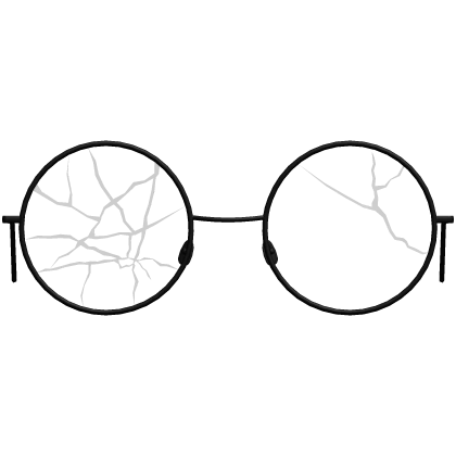 Cracked Circular Glasses
