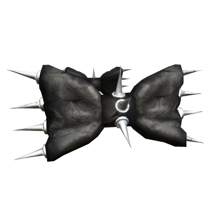 Bow w spikes around it Emo/Goth