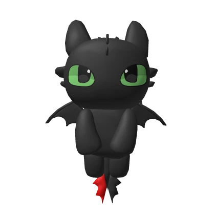 Cute Toothless Night Fury Dragon 3.0 Backpack