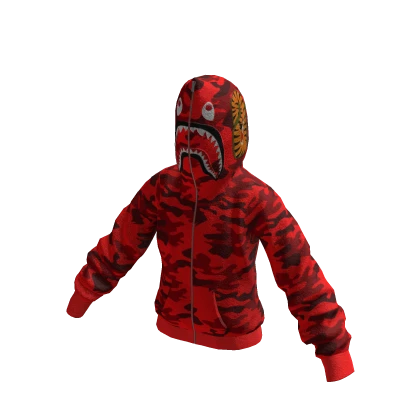 Dape Hoodie Red