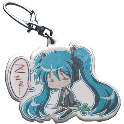 [ 1.0 ] Sleepy Miku Keychain