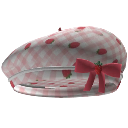kawai strawberry beret
