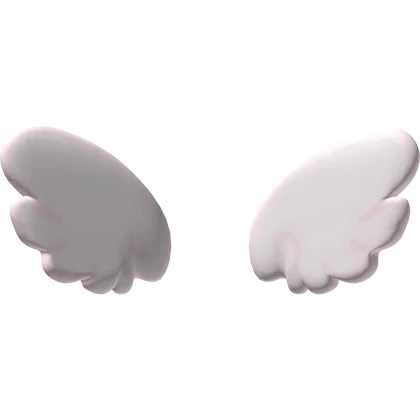 ♡ : cutesy plush pink angel wings