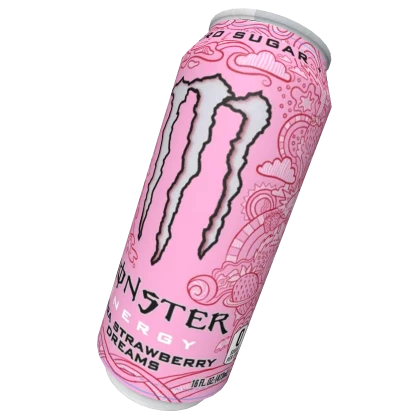 BIG monster energy ultra pink strawberry backpak