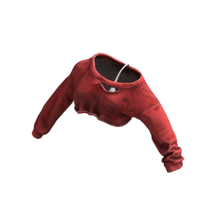 ardor* - cropped sweater (red)