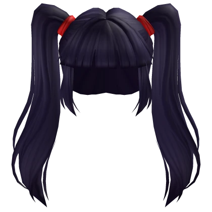 Long Blue Pigtails 🎶✨