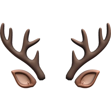 Christmas Deer Rudolph Reindeer Look Antlers Natal