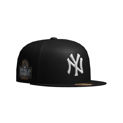 Black NYC Baseball Fitted Cap Serie 2024