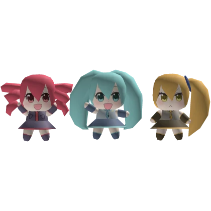 Miku teto Neru Hat vocaloid