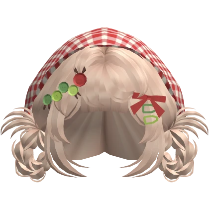 igari harajuku mori kei caterpillar hair (blonde)