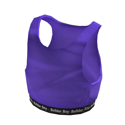 Purple Builder_Boy Tank Top 