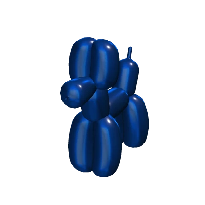 blue balloon dog costume
