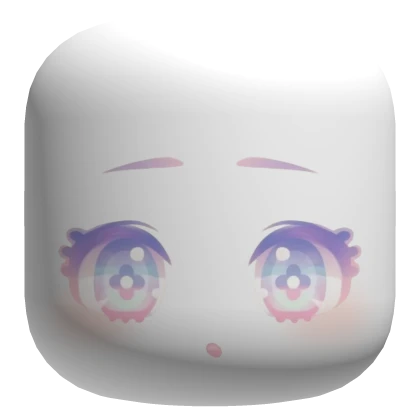 Cute Pastel Chibi Face