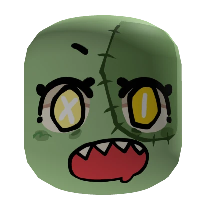 cutesy zombie girl face