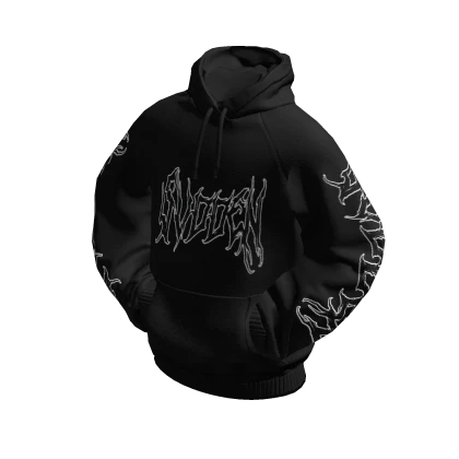 Black Lightning SVDDEN Hoodie Posed