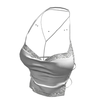 ♥KIRA KIRA Holter Top White♥