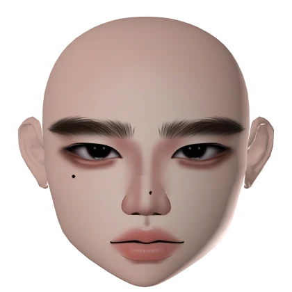 kpop Idol Asian Boy Face makeup Jinu Demon Hunters