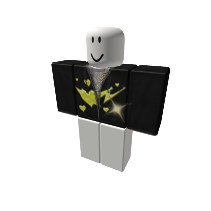 yellow heart star jacket