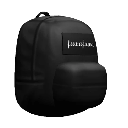 Big Black Backpack (No Straps)