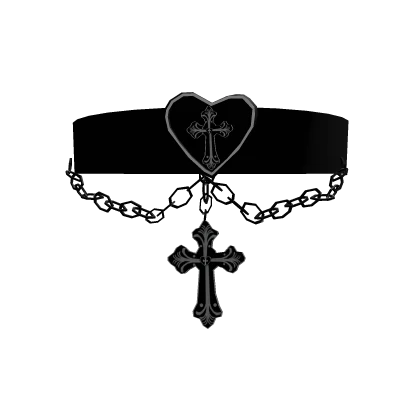 Gothic cross necklace