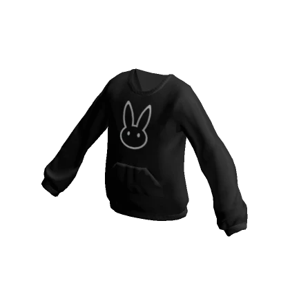 🐰 Bunny Black Oversized Jacket