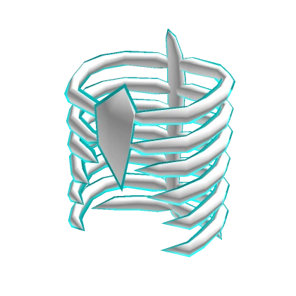 Light Teal Skeleton Ribcage