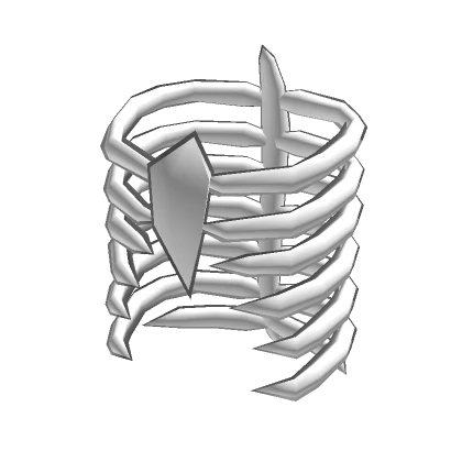 Light Gray Skeleton Ribcage