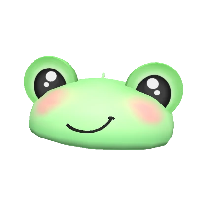 kawaii frog beret