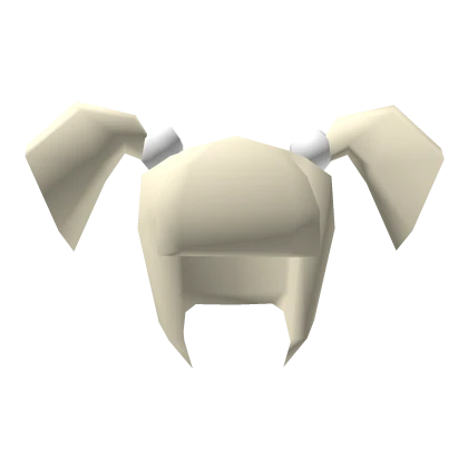 🎀Low Poly platinum blonde hair