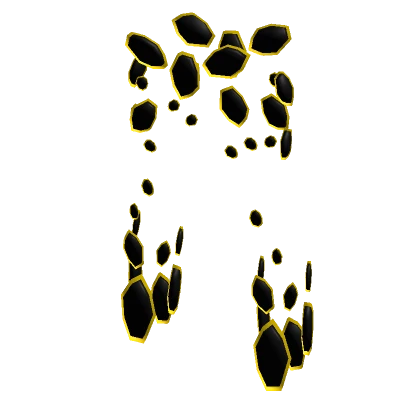 Dark Yellow Fractured Platelegs