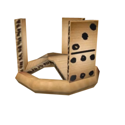 Cardboard Domino Crown