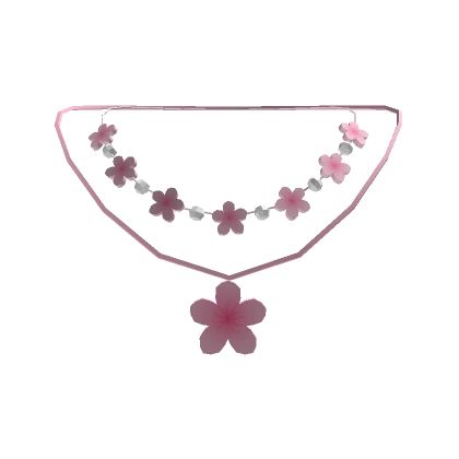 Pink Sakura Necklace